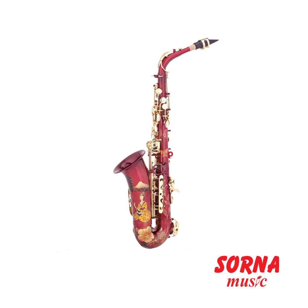 ساکسوفون آلتو شاتو نقاشی دست دار هنری ۸۸۲JPL